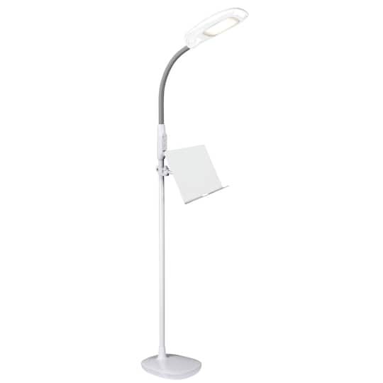 Ottlite 64 White Led Floor Lamp With, What Is The Best Floor Lamp For Sewing